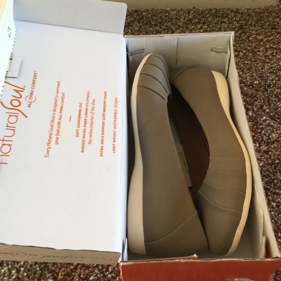 NWT Natural Soul Orlando slate comfort shoes 8.5 - Picture 7 of 8